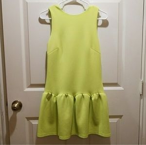 Tobi Scuba Drop Waist Dress